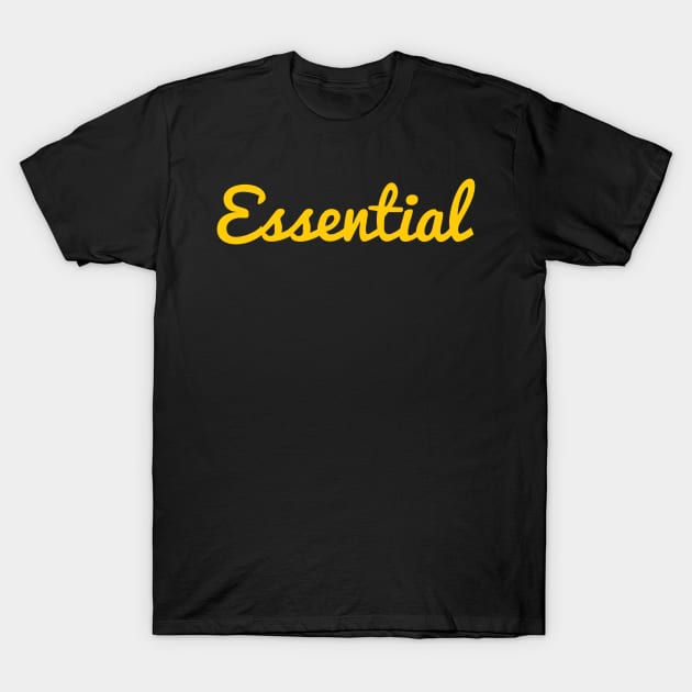 Essential T-Shirt by mrgacuya